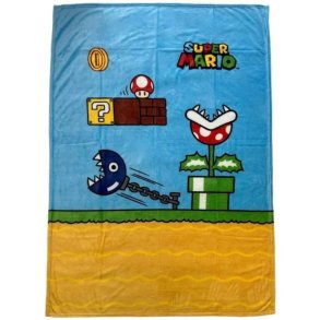 T�ppe Mario Bros 24 x 14 x 26 cm Sort dyr