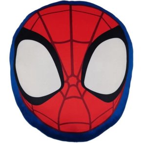 Pude Spidey 41 x 4 x 41 cm Rd Polyester Brns