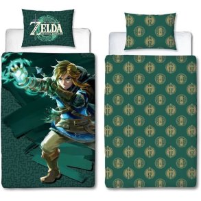 Dynebetr�k s�t The Legend of Zelda 25 x 5 x 30 cm Multifarvet Seng 140 2 Dele