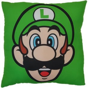 Pude Mario Bros 39 x 3 x 41 cm Multifarvet Polyester Udskrevet Brns