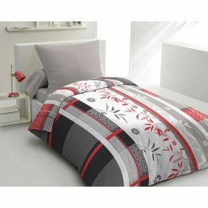 Dynebetrk st HOME LINGE PASSION Bl Hvid rouge 140 x 200 cm Seng 140 2 Dele
