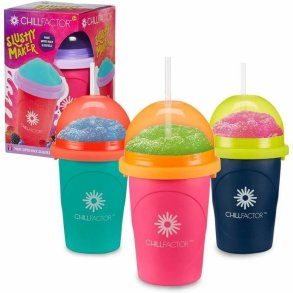 Kop til at lave is og slush ice med opskrifter Bandai Chillfactor Granita Mug Rose Plastik