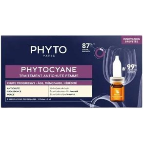 Frisr St Phyto Paris Phytocyane Tratamiento Anticada Reaccin Mujer Lote 2 Dele