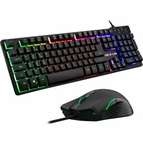 Tastatur og mus The G-Lab PACK-WL-PC-BK