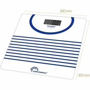 Digital badevgt Little Balance 8655 Bl/hvid 180 kg