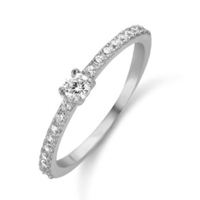 Ring til kvinder New Bling 9NB-0387-52 S�lvfarvet 12