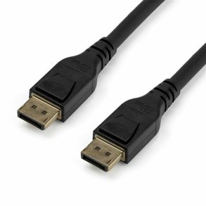 DisplayPort-kabel Startech DP14MM3M             3 m 4K Ultra HD Sort