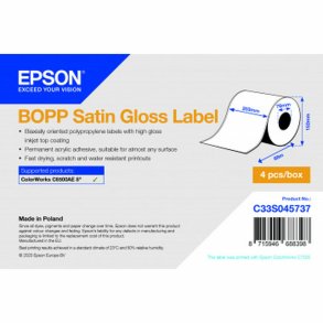 Printer labels Epson C33S045737 Skinnende (1 enheder)