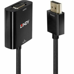 HDMI til VGA LINDY 38291 Sort