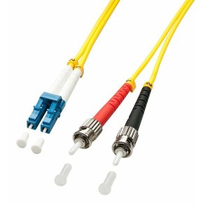 Kabel med optisk fiber LINDY Gul 2 m (1 enheder)