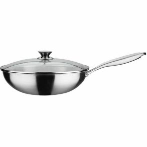 Wok Pande GSW 868402 Rustfrit stl Slvfarvet  32 cm