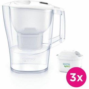 Kande Med Filter Brita Aluna Hvid 2,4 L
