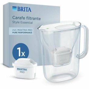 Kande Med Filter Brita Style Essential Hvid Gennemsigtig 2,4 L