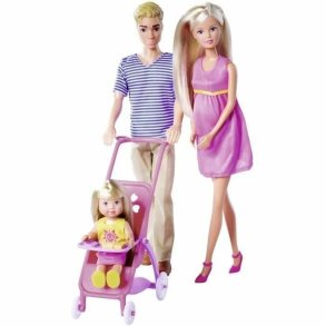 Baby dukke Simba Steffi Love - Familia Feliz