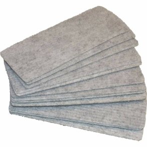 Erstatning Dahle 95100 Tavlevisker Filt Gr 12 x 4 cm