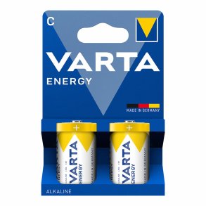Batterier Varta energy 1,5 V LR14 (2 enheder)