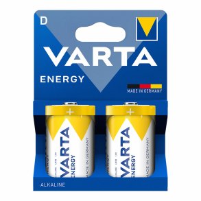 Batterier Varta energy d 1,5 V Type D (2 enheder)