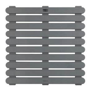 Platform Wenko 22947100  Plastik Indendrs/Udvendig 55 x 55 cm Mrkegr