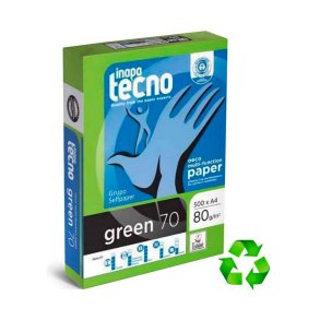 Printerpapir Engel green 70 500 Ark Hvid Grn A4
