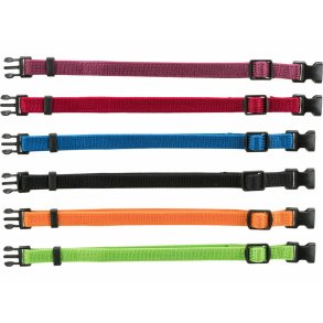 Hundehalsbnd Trixie Sort Rd Koboltbl ble S/M 17-25 cm (6 enheder)