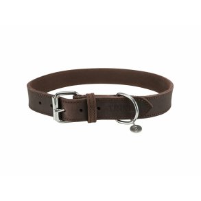 Hundehalsbnd Trixie Mrkebrun L/XL 57-66 cm 57- 66 cm