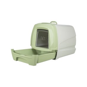 Kattebakke Trixie EasyDraw 46 x 57 x 48 cm Gr�n Gr� Plastik