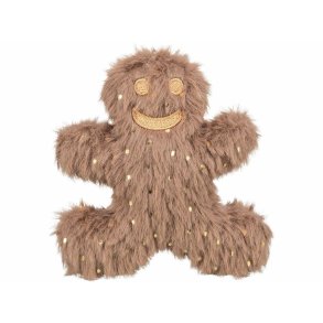 Plush legetj til hunde Trixie Brun Polyester Kiks 10,5 cm