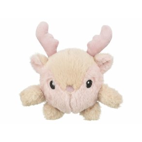 Plush legetj til hunde Trixie Beige Pink Polyester Julerensdyr 18 cm