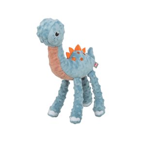 Plush leget�j til hunde Trixie Bl� Orange Polyester Dinosaur 38 cm