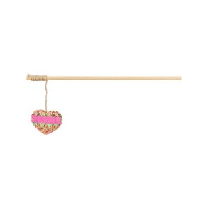 Leget�j til katte Trixie Pink Polyester Tr� Hjerte