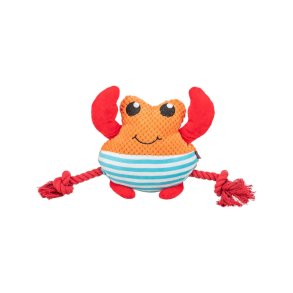 Plush leget�j til hunde Trixie Orange Krabbe 28 cm Polyester plys Tekstil