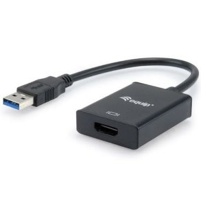 USB 3.0 til HDMI-adapter Equip