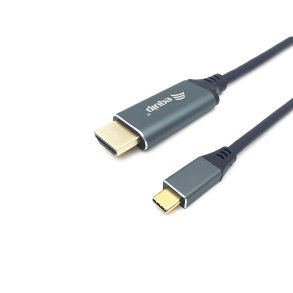 USB-C til HDMI-kabel Equip 13341507101 Sort 1 m