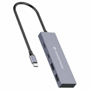 USB Hub Conceptronic HUBBIES13G Gr (1 enheder)