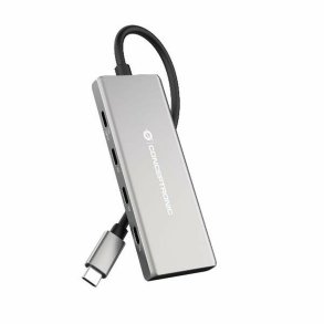 USB Hub Conceptronic 110519707101 Slvfarvet