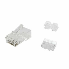 Kategori 6 UTP RJ45 stik Equip 121146 Gennemsigtig 100 enheder