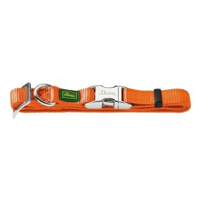 Hundehalsbnd Hunter Alu-Strong Orange L 40-55 cm