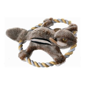 Plush legetj til hunde Hunter Wildlife Train Med streng Egern (30 cm)