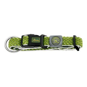 Hundehalsbnd Hunter Plus Gevind Strrelse XL Lime (45-70 cm)