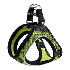 Hundesele Hunter Hilo-Comfort Strrelse S Lime (42-48 cm)