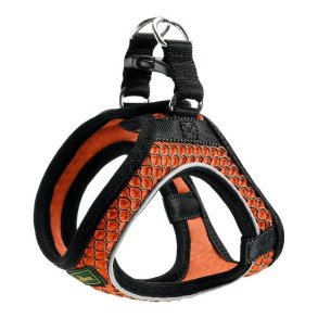 Hundesele Hunter Hilo-Comfort Orange Strrelse S/M (48-55 cm)