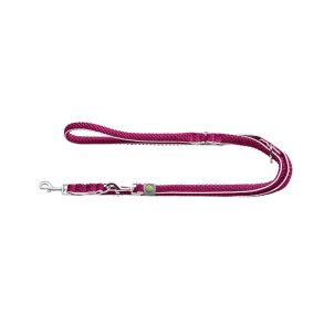 Hundebly Hunter Fuchsia 2 m Justerbar