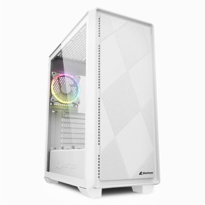 ATX Semi-t�rn kasse Sharkoon VS8 RGB Hvid