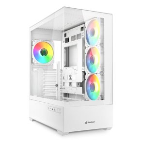 ATX Semi-t�rn kasse Sharkoon AK6 RGB