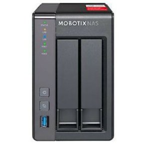 NAS-netvrkslagring Mobotix MX-S-NAS2A-8 Sort
