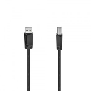 USB 2.0 A til USB B-kabel Hama 00200602 Sort