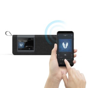 Radio Hama DR200BT Sort