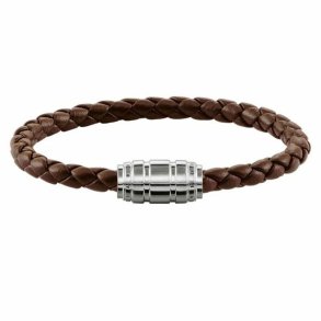 Unisex armbnd Thomas Sabo UB0019-823-2 Slvfarvet Brun 18,5 cm 16,5 cm