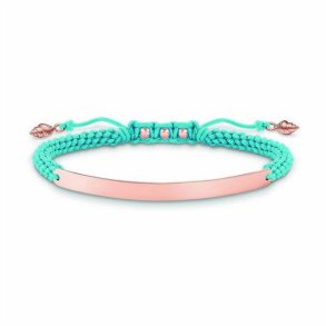 Armbnd til kvinder Thomas Sabo LBA0062-597-1 Bl Rosenguld Slv