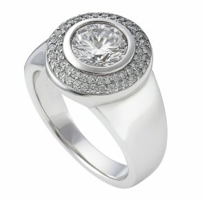 Ring til kvinder Diamonfire 6108281082165 (16,5)